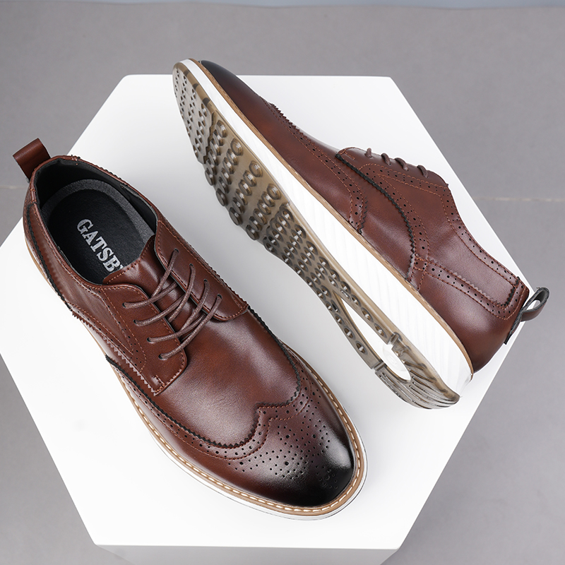 Leatherworking Classic - Męskie buty biznesowe na co dzień