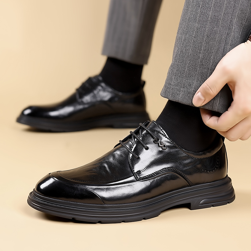 Leatherworking Classic - Modne Nowe Męskie Biznesowe Brytyjskie Casualowe