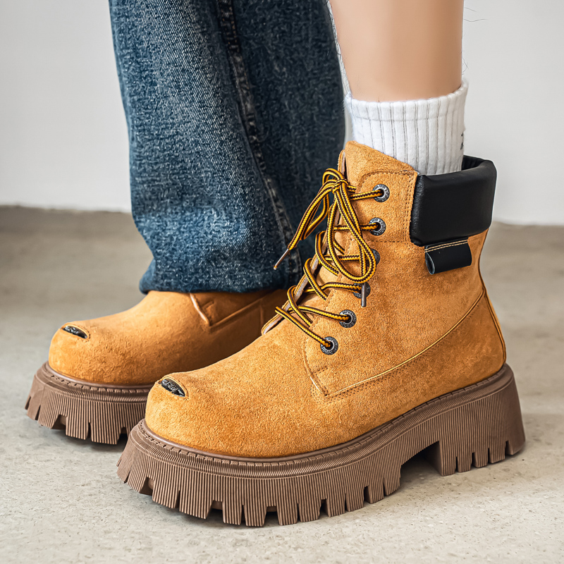 Leatherworking Classic - Klasyczne wysokie buty outdoorowe skórzane męskie