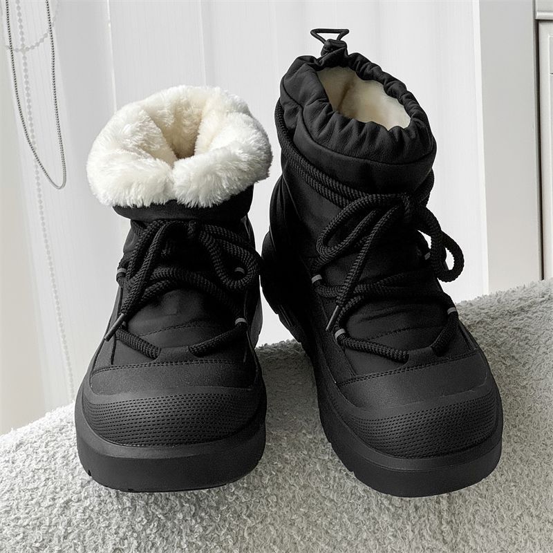 Leather Work Boots - Nowe męskie buty śniegowce zimowe wysokie