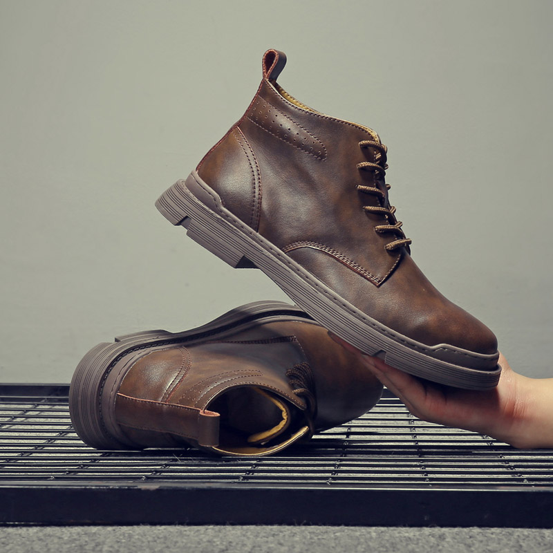 Leatherworking Classic - Yomior wysokiej jakości oryginalne skórzane buty