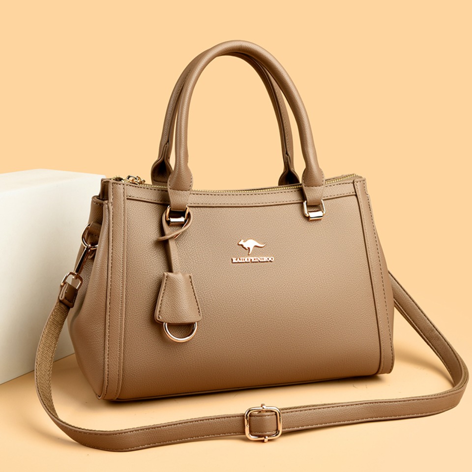 Torba na ramię Kangaroo Brand  – Leather Work Bag Women recenzja i cena