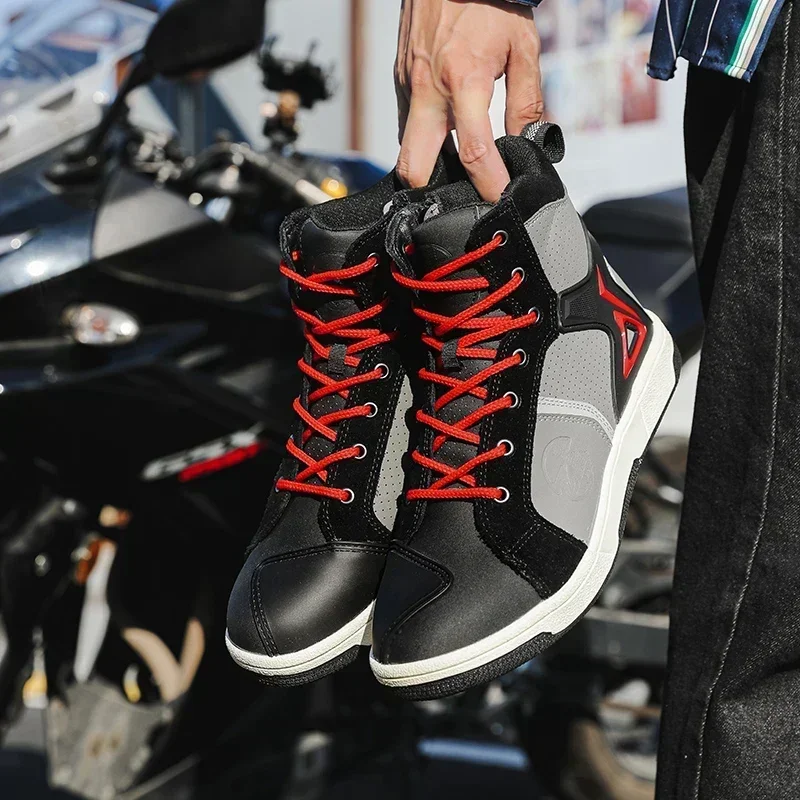Buty motocyklowe męskie, buty  – Leather Work Hat recenzja i cena