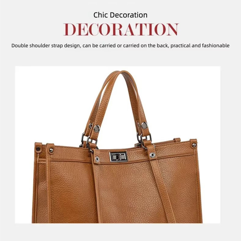Damska torba typu tote o dużej – Leather Work Bag Women recenzja i cena