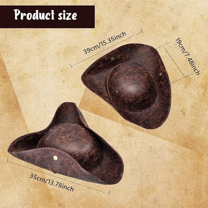 Sztuczny Skórzany Kapelusz Pir – Leather Work Hat recenzja i cena