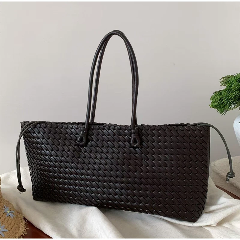 Luksusowa torba shopper z plec – Leather Work Bag Women recenzja i cena