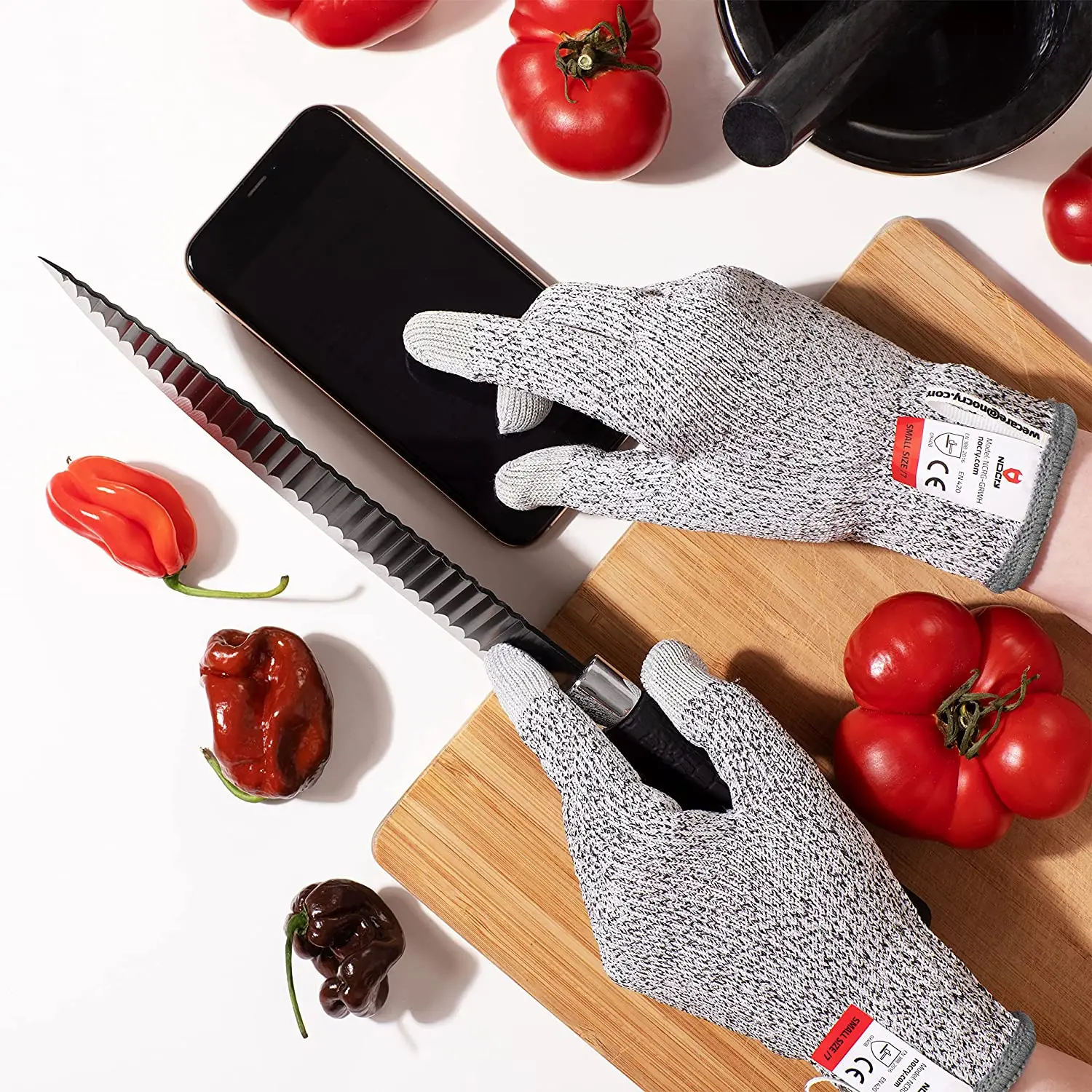 Rękawice odporne na przecięcia – Leatherworking Leveling recenzja i cena