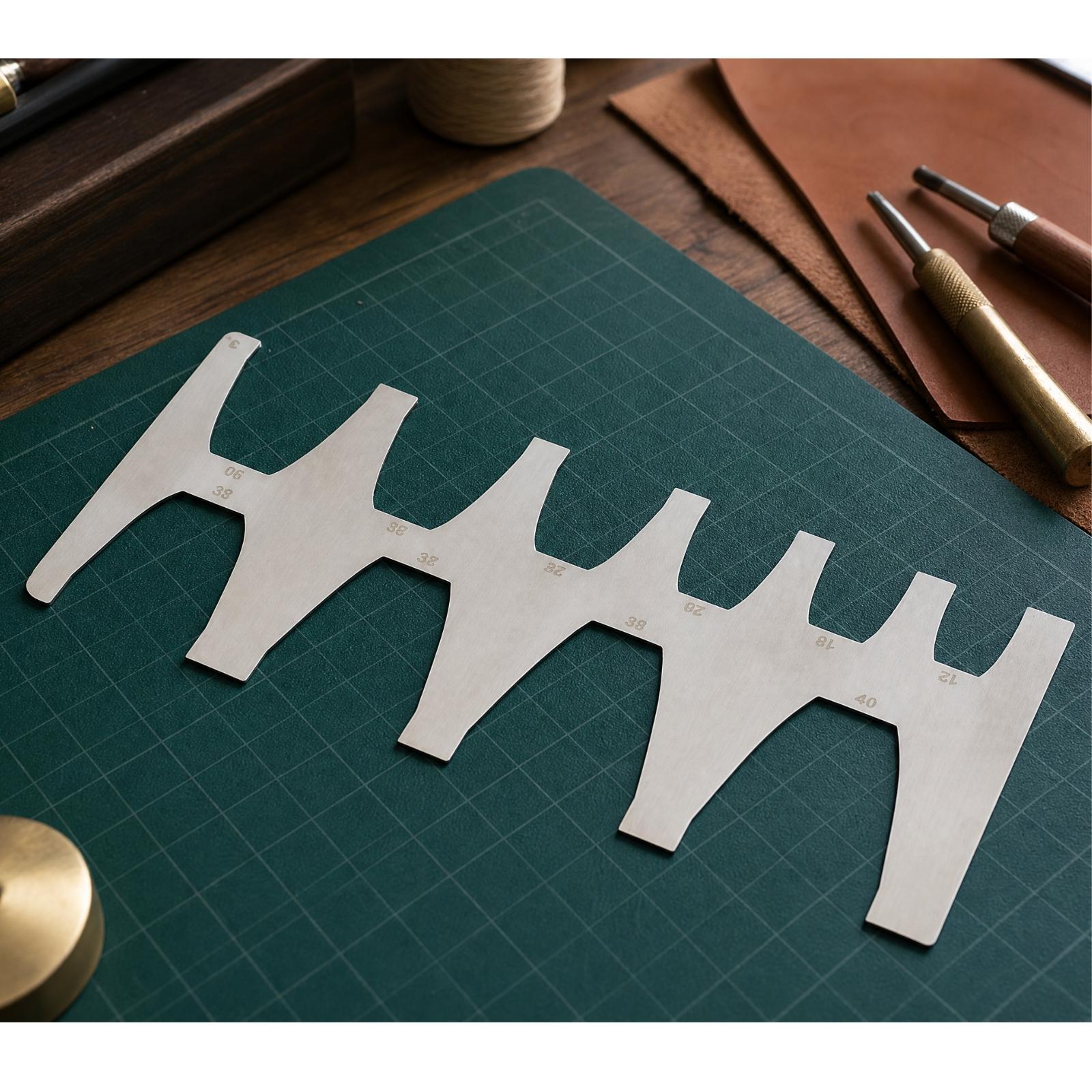 Szablon do wyznaczania końcówe – Leatherwork Patterns Free recenzja i cena