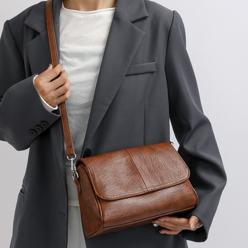 Miękka torebka crossbody z imi – Leather Work Bag Women recenzja i cena
