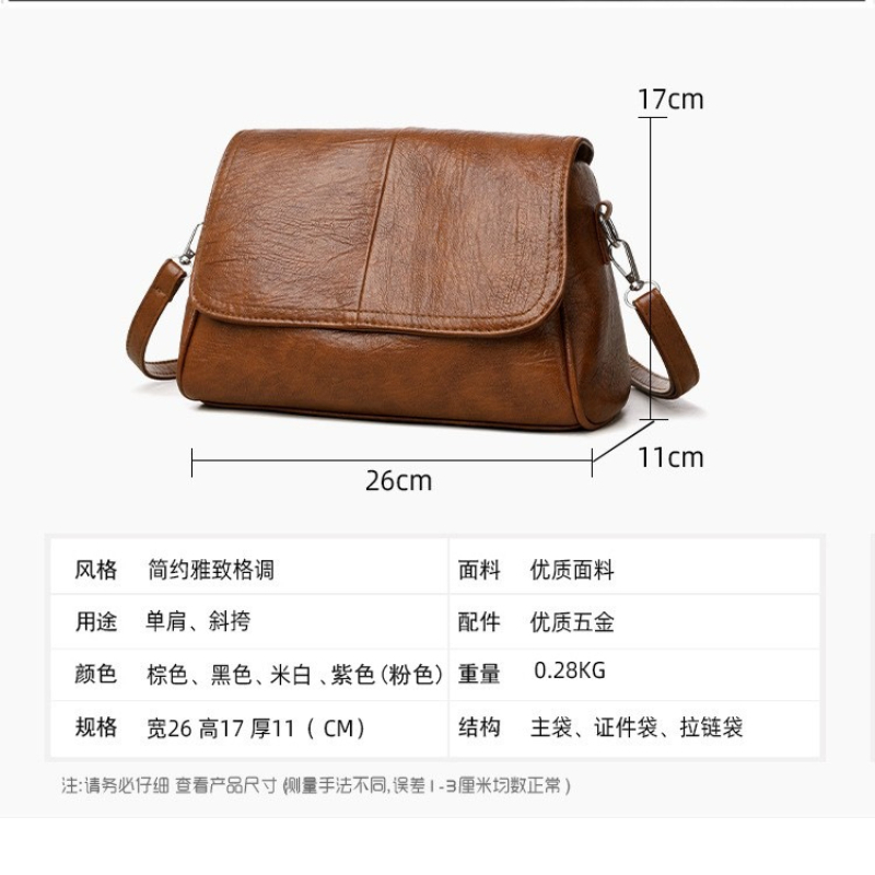 Miękka torebka crossbody z imi – Leather Work Bag Women recenzja i cena