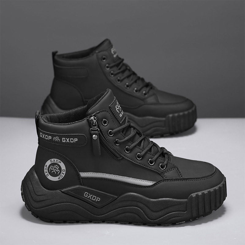 Buty podwyższające wzrost, ant – Leather Work Boots recenzja i cena