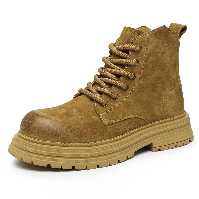 Wysokiej jakości męskie botki, – Leather Work Boots recenzja i cena