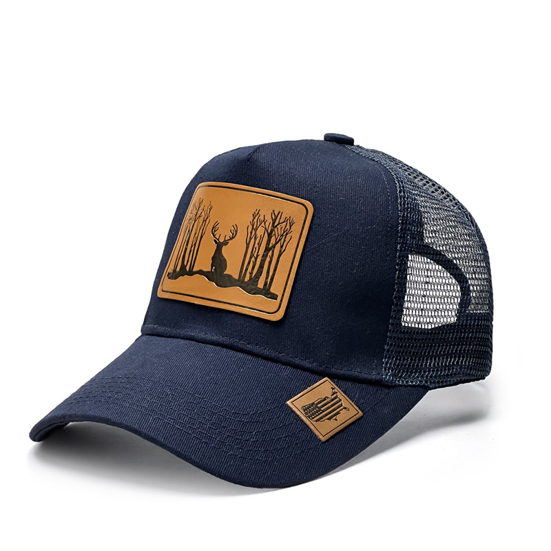 Moda Skóra Luksusowe czapki z  – Leather Work Hat recenzja i cena