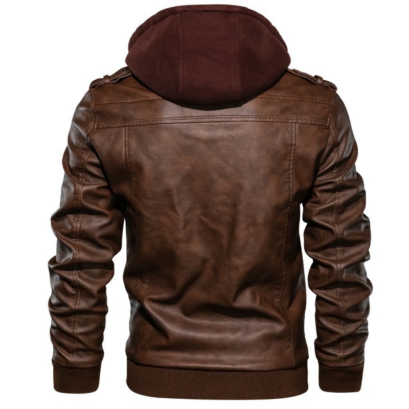 Męska kurtka skórzana imitacja – Leather Work Hat recenzja i cena