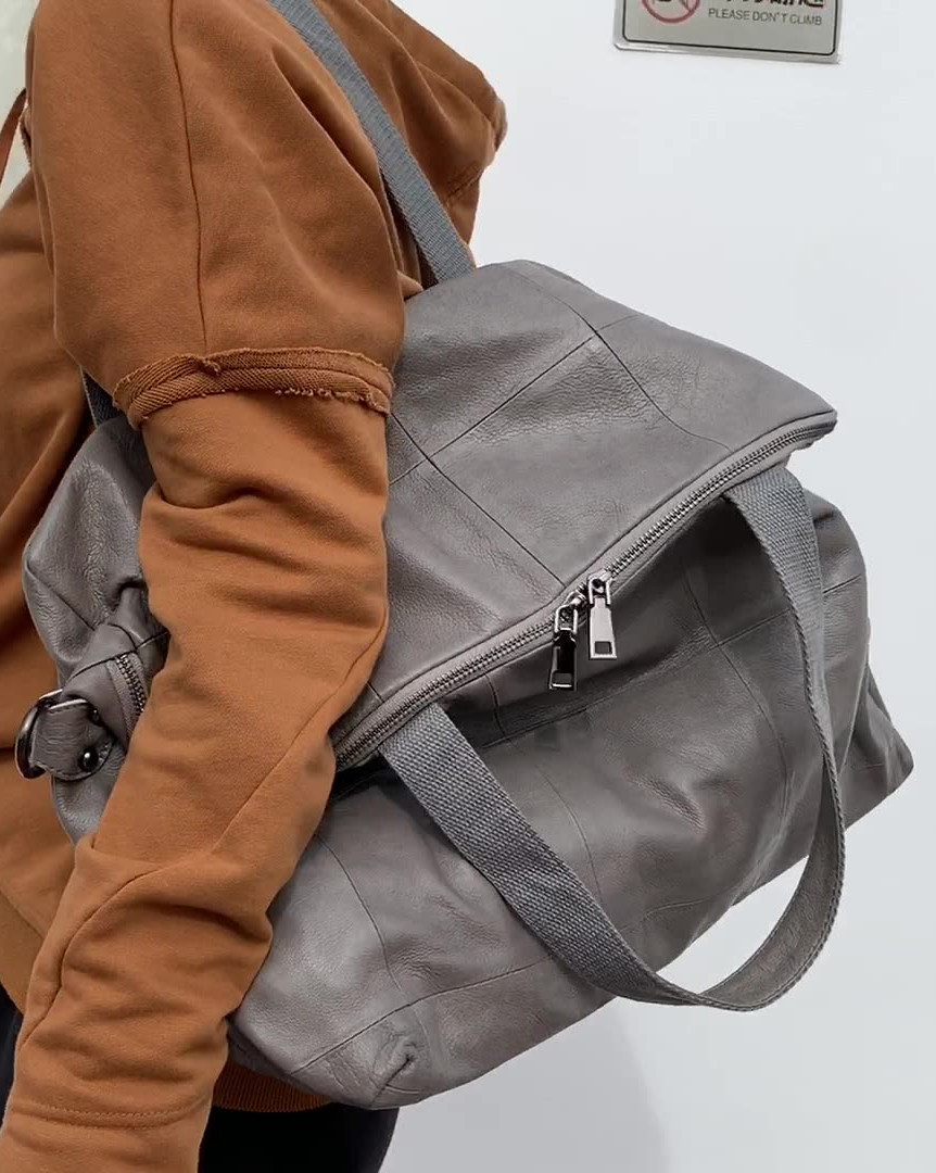 Torba na ramię o dużej pojemno – Leather Work Bag Women recenzja i cena