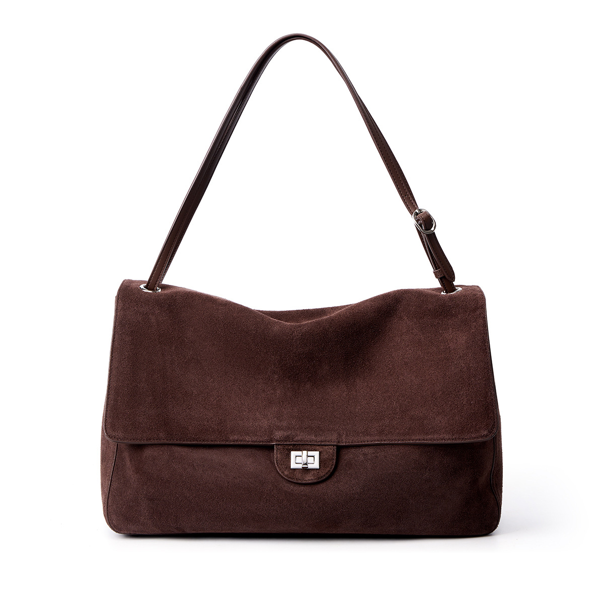 Torebka typu hobo z nubuku, sk – Leather Work Bag Women recenzja i cena