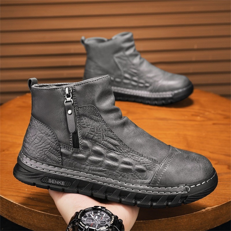 Męskie wysokie buty, modne, z  – Leatherwork Patterns Free recenzja i cena