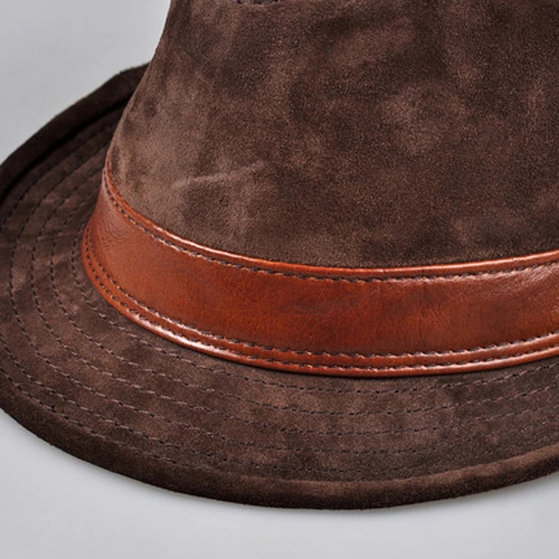 Mężczyźni Prawdziwa skóra Zams – Leather Work Hat recenzja i cena
