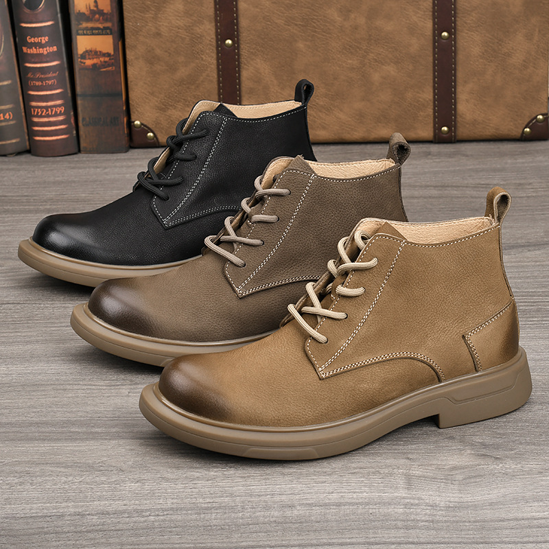 Buty robocze LIHUAMAO ze skóry – Leather Work Western recenzja i cena