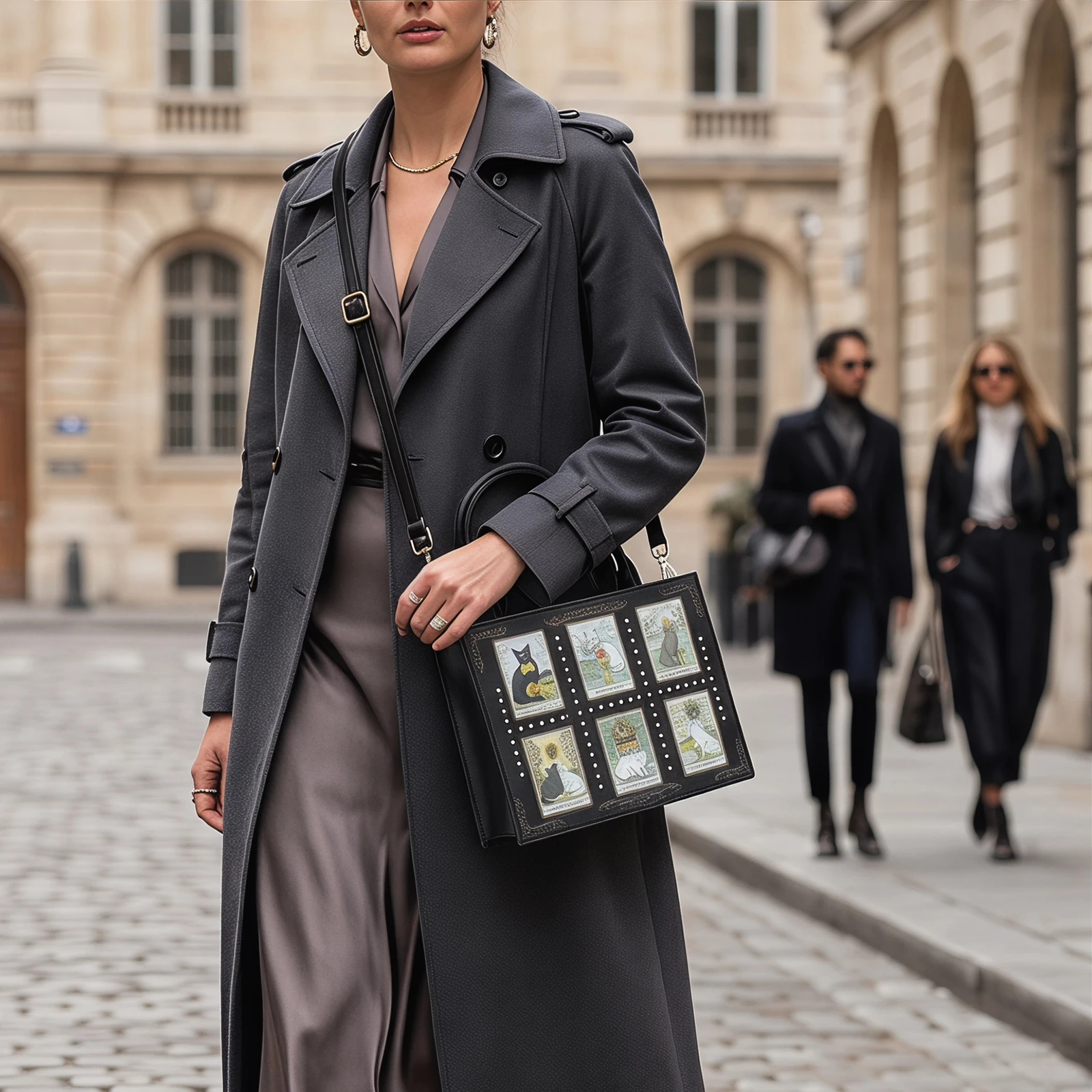 Torba typu tote z nadrukiem ko – Leather Work Bag Women recenzja i cena